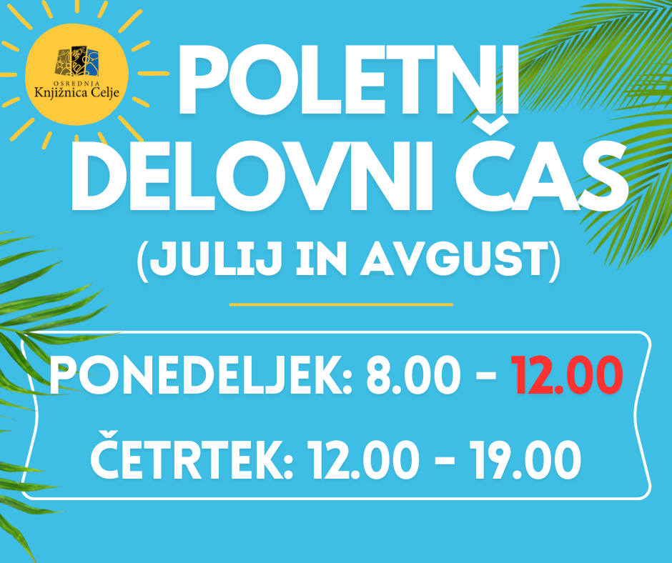 poletni delovni čas ŠTORE